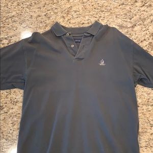 Izod men’s polo green/grey size small
